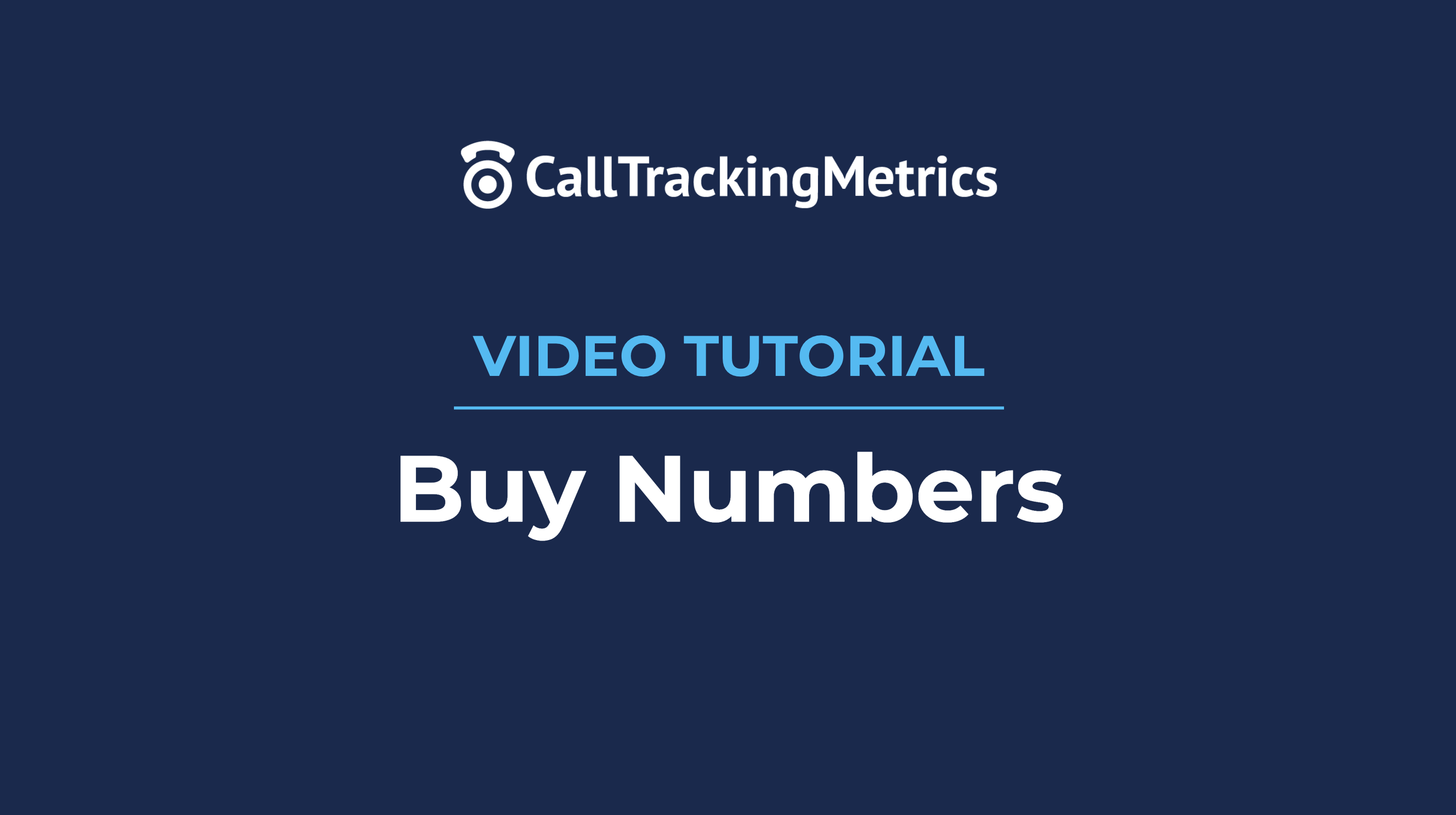 Buy Numbers CTM Training Center