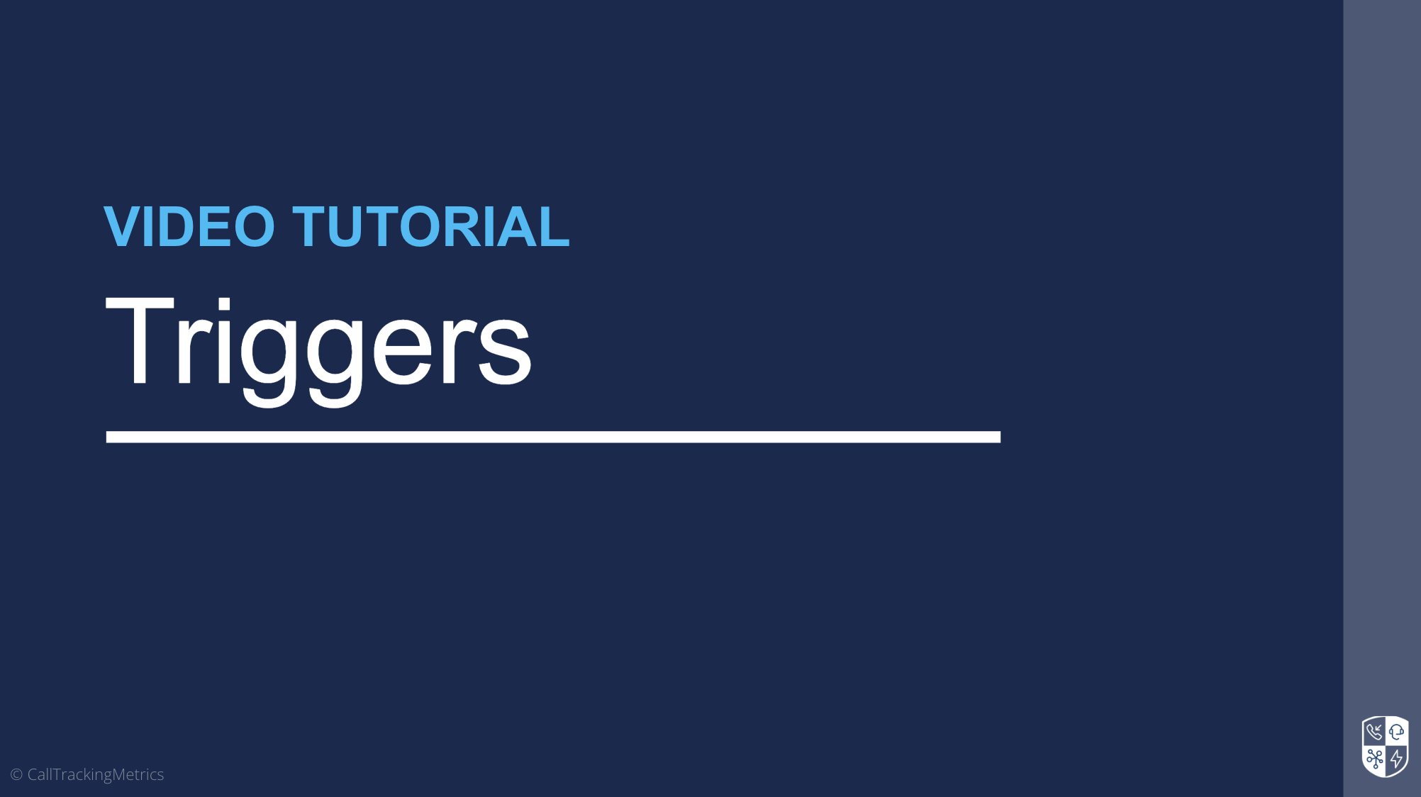 Triggers | CTM Training Center